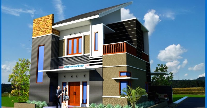 LT2 10 Rumah  Minimalis  Hook 2 Lantai Bandar Kidul Kota Kediri Jasa Desain  Rumah  Terpercaya