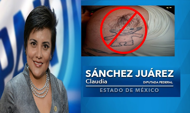 Diputada del PAN propone sanciones por tatuajes