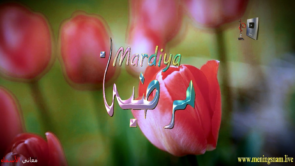 معنى اسم, مرضية, وصفات, حاملة, هذا الاسم, Mardiya,