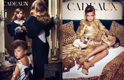 Editorial Vogue Paris niñas