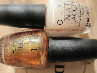 OPI At Fist Sight and OPI Goldeneye