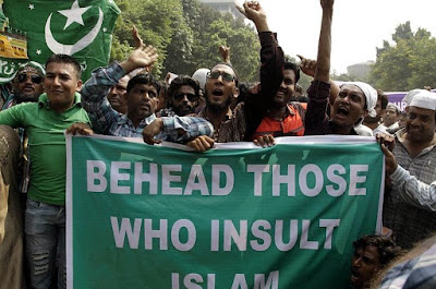 Blasphemy protesters, Pakistan