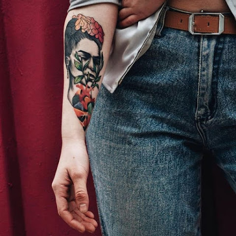 Ode to Female Artists: Fiercely Ravishing Frida Kahlo Tattoos