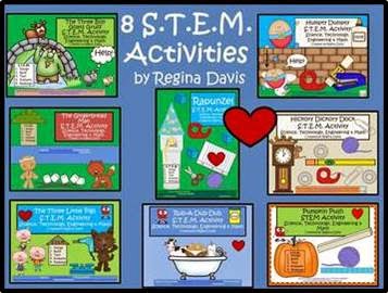 http://www.teacherspayteachers.com/Product/A-8-Compiled-STEM-ActivitiesScience-Technology-Engineering-Math-826913