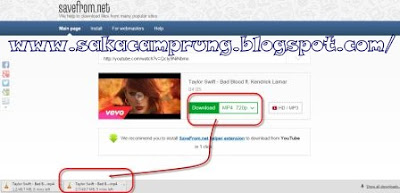 Cara Download Video Youtube Tanpa Software