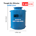 Tangki Air Silinder Bioshine 4000 Liter / Toren Air / Tangki Air Fiberglass / Tandon Air FRP