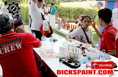 face painting kids jakarta indonesia