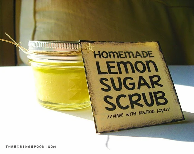 Homemade Lemon Sugar Scrub Recipe