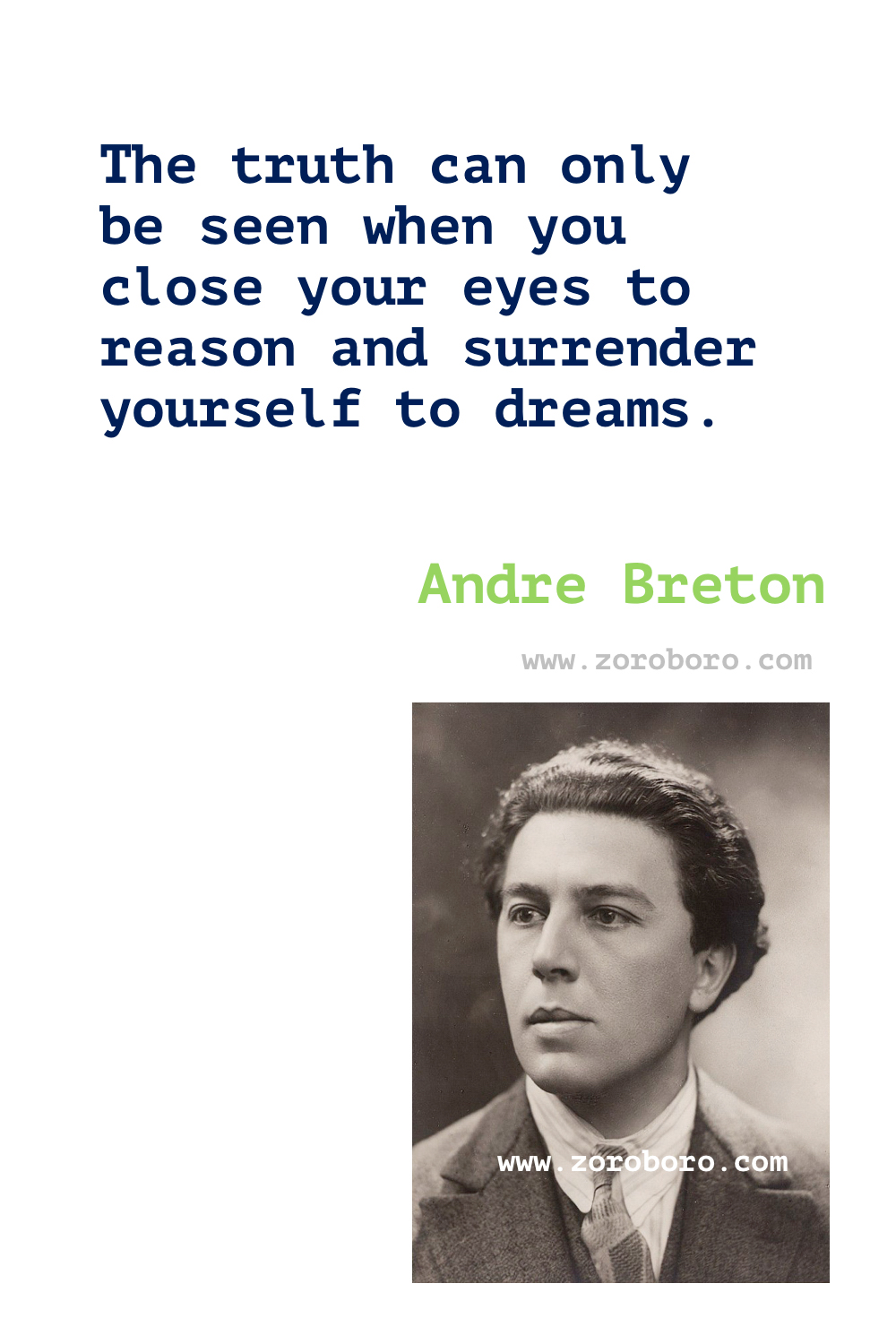 Andre Breton Quotes. Andre Breton Poem. Andre Breton Poetry. Andre Breton Manifestoes of Surrealism Quotes. Andre Breton Books Quotes