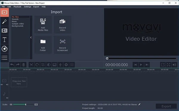 تحميل برنامج مونتاج خفيف movavi video 4