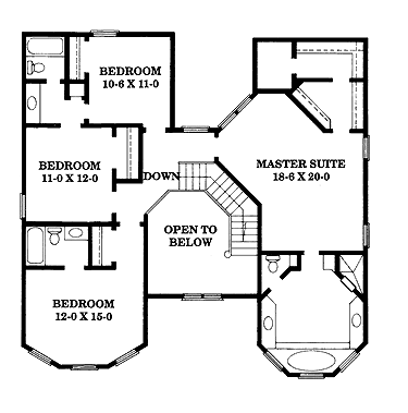 PLANO DE CASA VICTORIANA