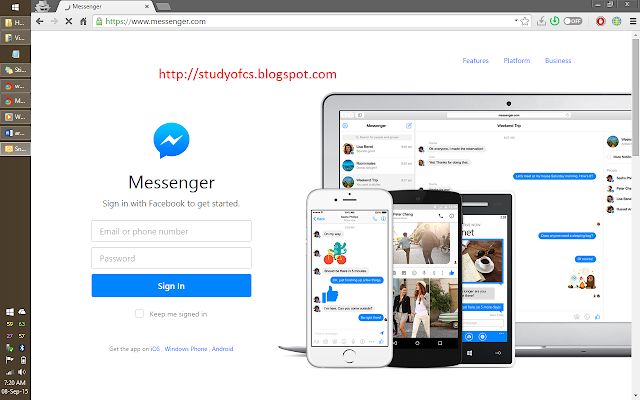 USE MESSENGER ON YOUR COMPUTER