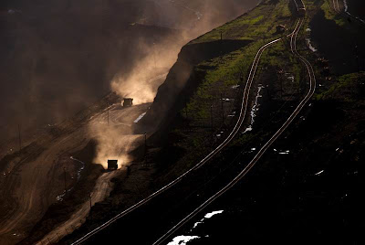 World�s Largest Artificial Pit -West Open Pit of Fushun Coal Mine 