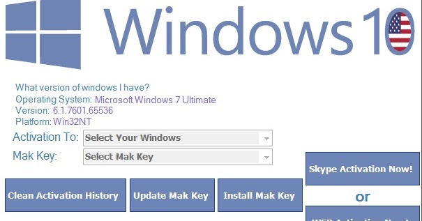 Microsoft Windows 7 Ultimate Pro Enterprise Activation