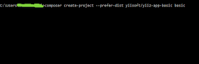 composer-yii2-basic-project