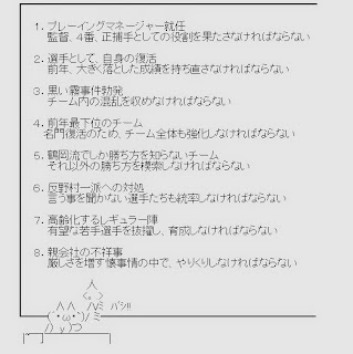 南海　就任時 惨状　野村が兼任監督に就任した時点でのチーム事情　AA