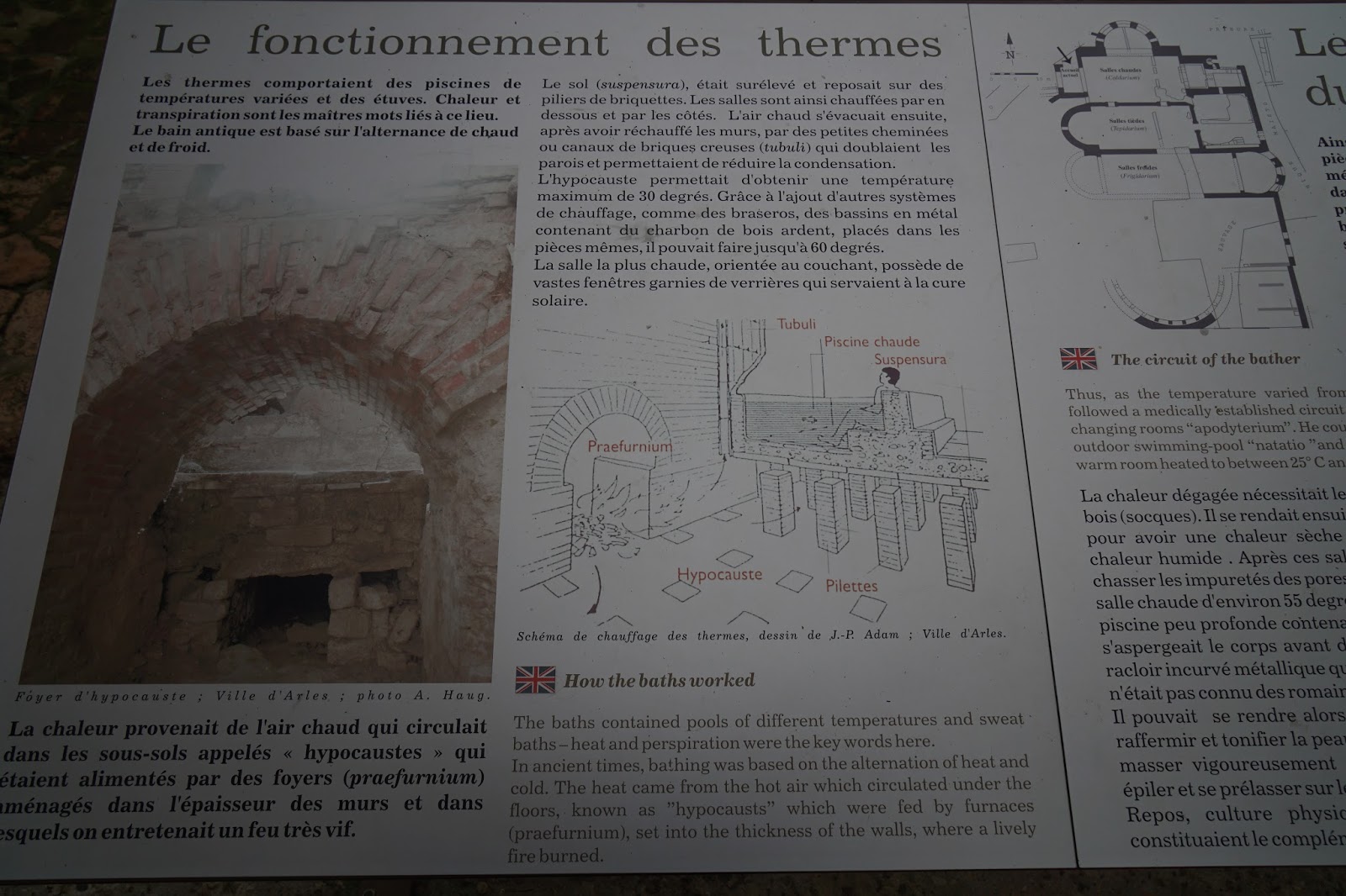 コンスタンティヌスの公衆浴場（Les Thermes de Constantin）