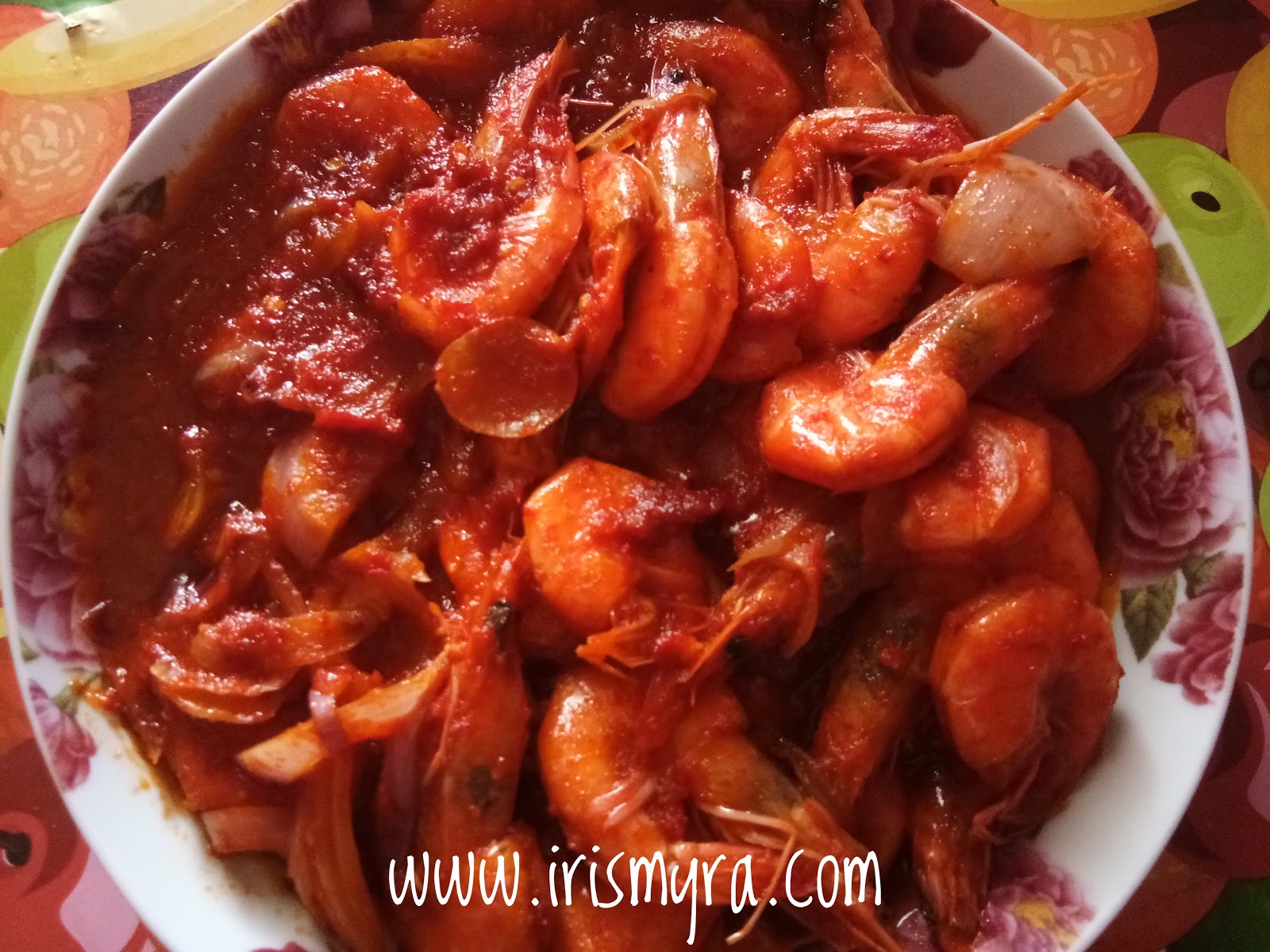 Sambal udang meletop