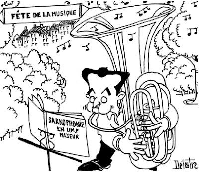 Sarkozy trombone