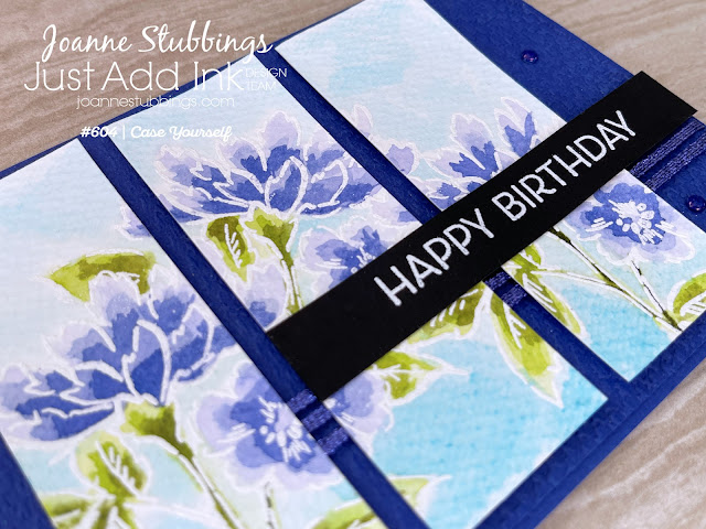 Jo's Stamping Spot - Just Add Ink Challenge #604 using Hand-Penned Petals by Stampin' Up!