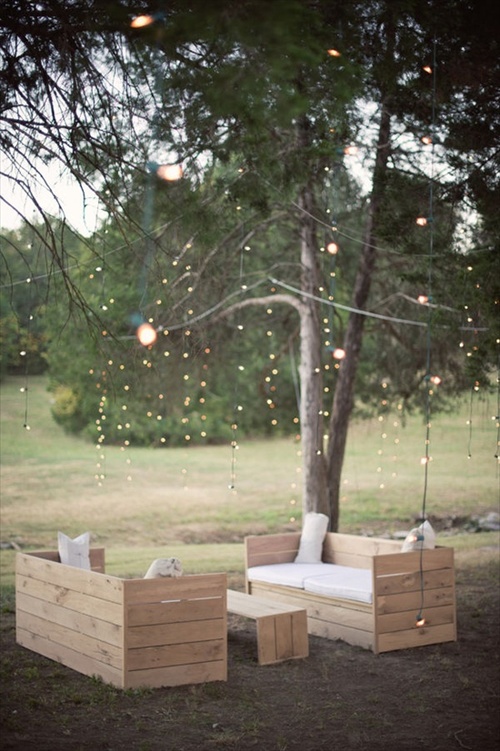 Outdoor Furniture Made From Pallets