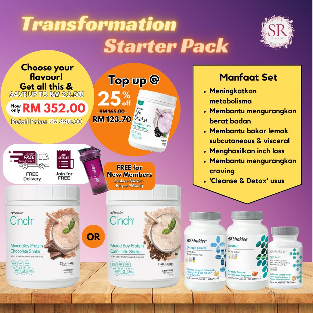 Promosi Set Kurus Shaklee December 2023