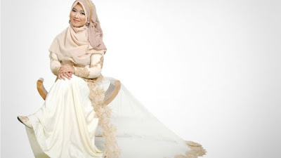 Gaun pengantin Muslim modern