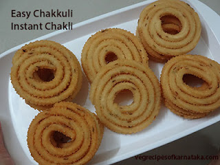 Easy chakkuli recipe in Kannada