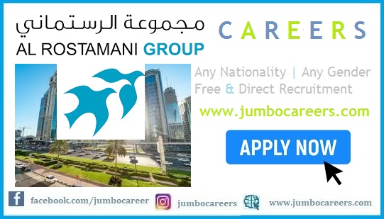 Al Rostamani Group Dubai Job Vcancies 2023 | Al Rostmani Group Dubai HR Email ID