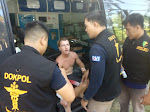 Atlet Surfing WSL Krui Pro Terluka Sabetan Sirip Ikan, Dokkes Polda Lampung Sigap Beri Pengobatan