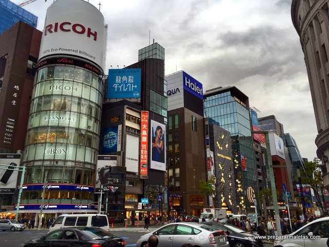 ruta por Ginza