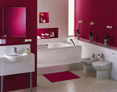 Simple Bathroom Decoration Color Idea2