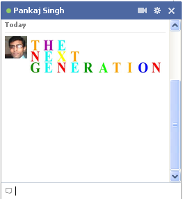 How To Write Colorful Alphabets In Facebook Chat