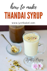 how to make thandai syrup from scratch recipe