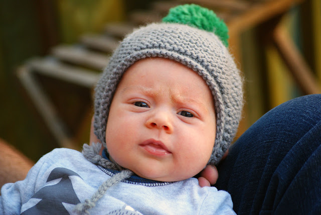 tuque pour bébé gratuite au tricot de Purl Bee