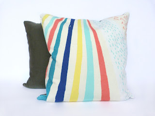 strobes, neon, cushions, pillow, brights, coral, ultramarine, blue, mint, teal, circus cushions, circus pillow, linen cushion, zipper pillow, print, original, original print, screenprint, pattern, design