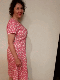 Creates Sew Slow: Silhouette Traditional Peppermint Patty Dress