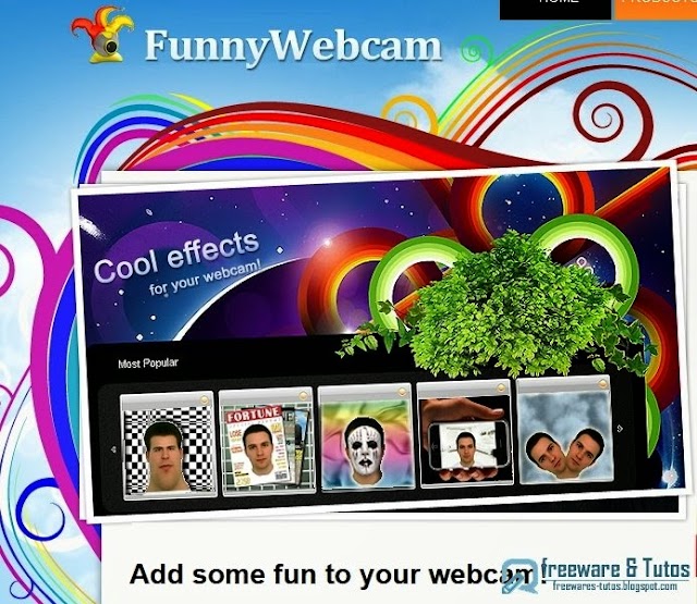 Funny Webcam : un logiciel gratuit pour ajouter des effets amusants à votre webcam