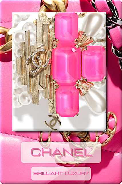 ♦Chanel Neon Pink Jewelry & Bags #chanel #jewelry #bags #pink #brilliantluxury