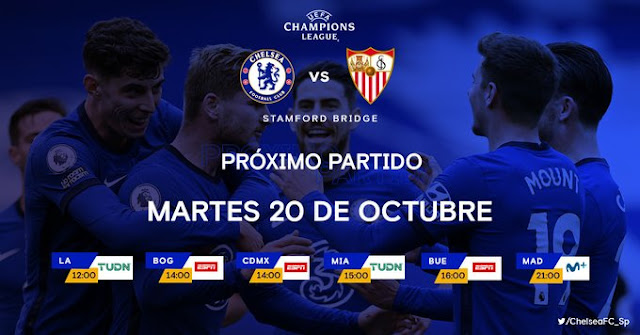 Dónde ver el Chelsea-Sevilla