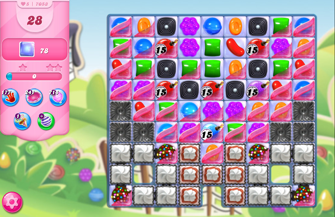 Candy Crush Saga level 7053