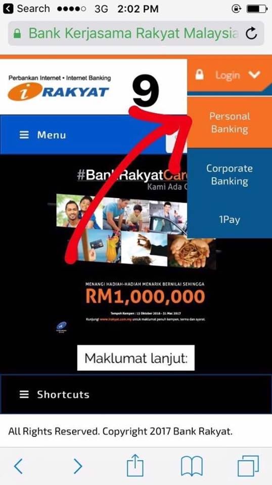 Trainees2013: Kad Siswa Bank Rakyat Boleh Simpan Duit