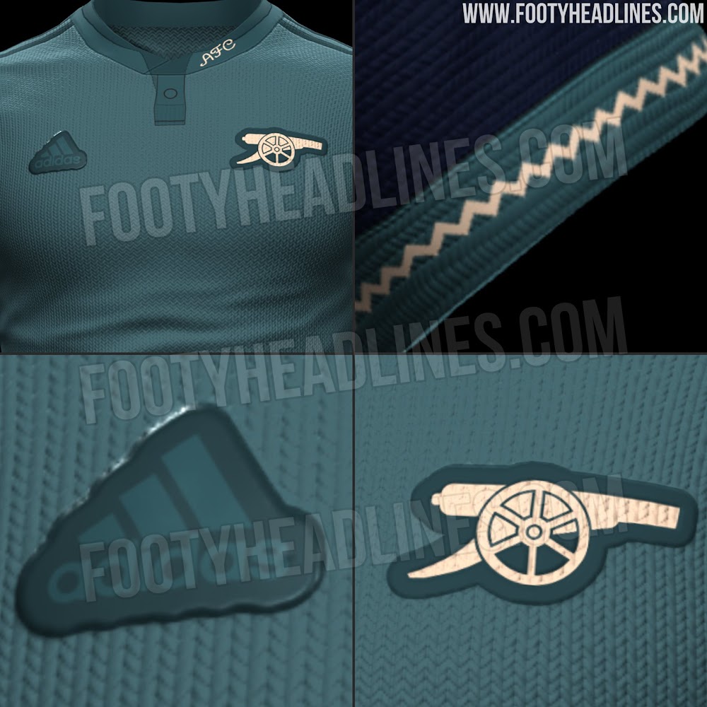 Adidas Arsenal 23-24 Lifestyler Third Kit Leaked - Footy Headlines