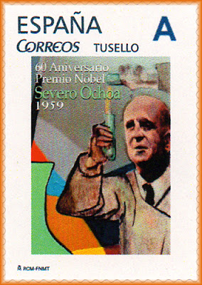 sello, tu sello, Severo Ochoa, premio Nobel