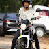 Sophie Charlotte aprende a pilotar moto para estrelar filme com Cauã Reymond