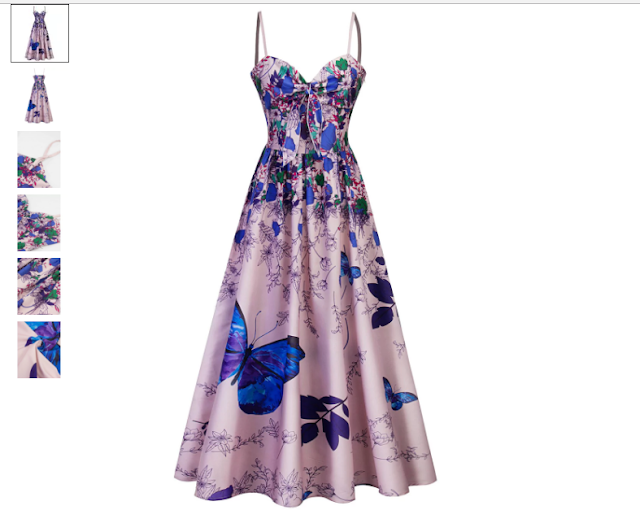  Free shipping 2018 Spaghetti Strap Printed Long Party Dress BLUE ORCHID L under $23.65 in Maxi Dresses online store. Best Choker Dress and White Dresses For Women for sale at