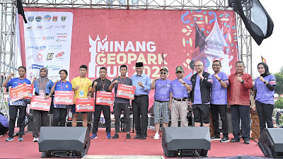 1.700 Peserta Ramaikan Iven Olahraga Minang Geopark Run 2023