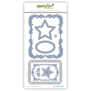 Decorative Star Layering Frames Dies