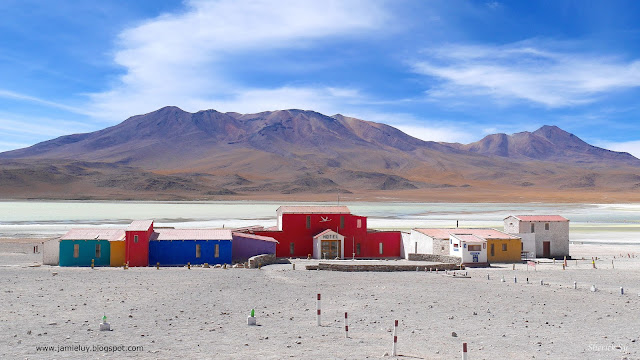 Hotel at Laguna Hedionda, Uyuni, Bolivia