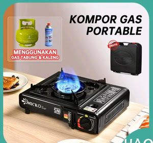 Rekomendasi Kompor Gas Portable 2 in 1 Cocok Untuk Grill dan Hiking.